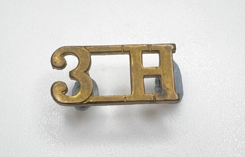 3rd hussars brass shoulder - brass,