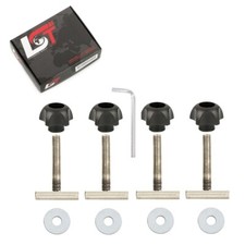 Mounting screws locking rail