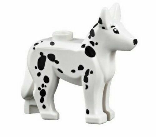Lego city animal white dog - lego,