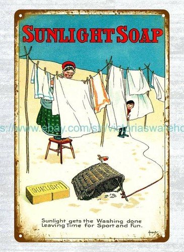 Man cave sunlight soap - sunlight, 1920s
