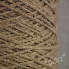 SOFT ALPACA MERINO SOCK YARN 250g CONE 5 BALLS OATMEAL DOUBLE KNITTING WOOL DK