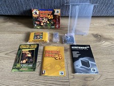 Donkey Kong 64 (Nintendo 64, 1999) Boxed CIB N64 Expansion Pak & Tool NTSC USA