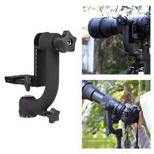 360° Tripod Panoramic Gimbal Pan Head Ball Mount for Telephoto Lens DSLR Ca D1H1