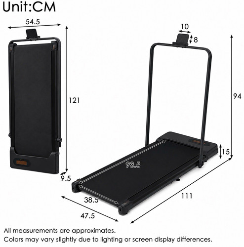 Foldable electric walking pad - electric,