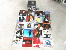 MICHAEL JACKSON VISIONARY 20 CD/DVD SINGLE BOX SET WITH STICKER