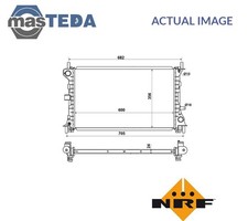 509638 ENGINE COOLING RADIATOR