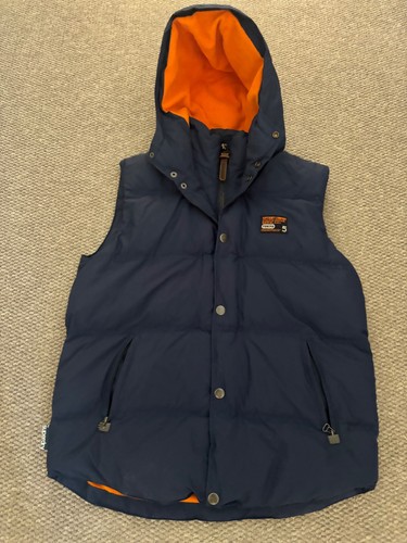 Superdry hooded gilet mens - superdry,