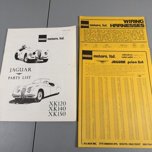 Vintage moss motors ltd - vintage,