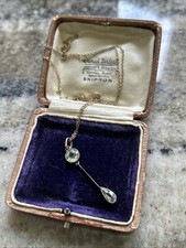 Aquamarine Pendant 9ct Gold