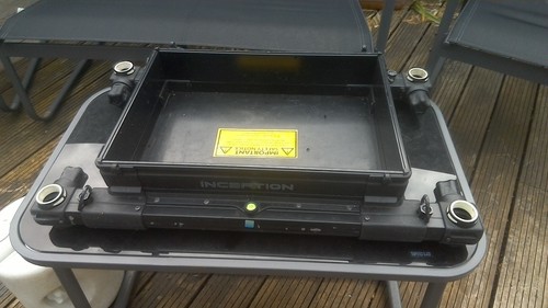 Used fishing seat box preston - fishing, box.preston