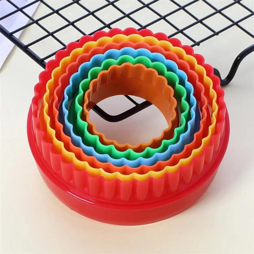 5pc round cookie cutter set - 5pc,