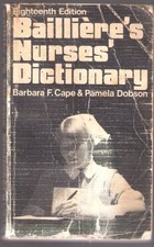 Nurses' Dictionary, Cape