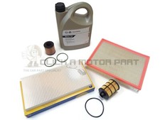 ASTRA H MK5 1.9 CDTi 120 150 SRi 5W30 OIL 5LT OIL AIR FUEL DIESEL POLLEN FILTER