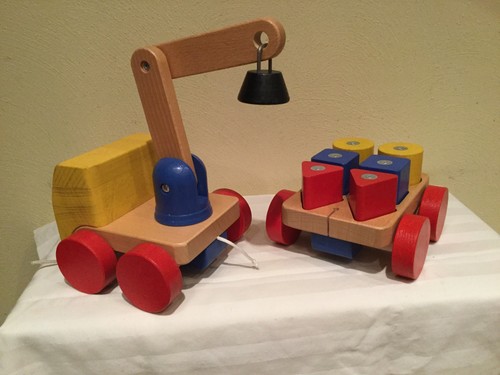 Ikea pull along wood - ikea,