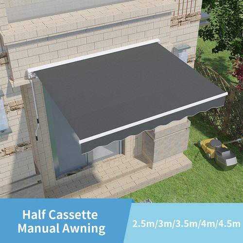Half cassette manual - manual, awning