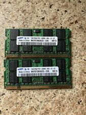 2GB (2 x 1GB) DDR2 RAM Laptop Memory SODIMM 800 MHz 200 Pin Non-ECC 
