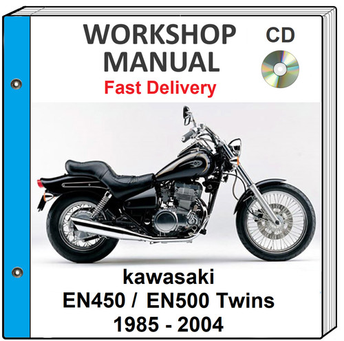 Kawasaki en450 en500 1985 - en500, 1986