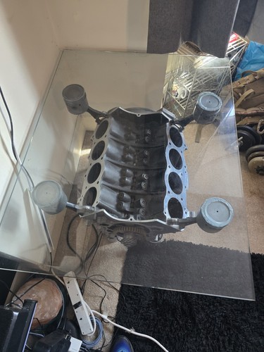 Rover engine table upcycled - engine,