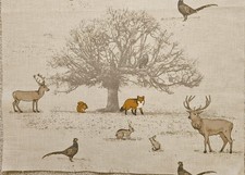 Fox Stag Rabbit Woodland