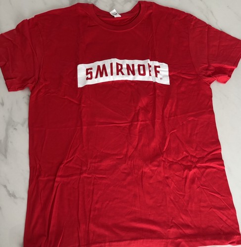 Red 100 cotton smirnoff - red, (xl)100%