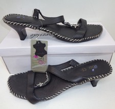 Gluv Ladies Womens Black Shoes