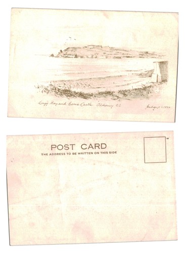 Vintage postcard longy - postcard, bay