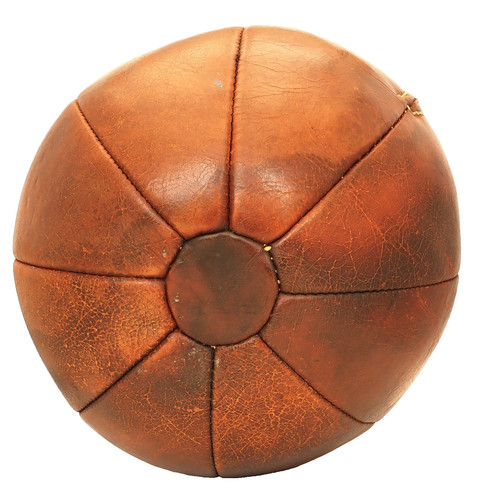 Antique 1930s leather 12lb - 1930s,