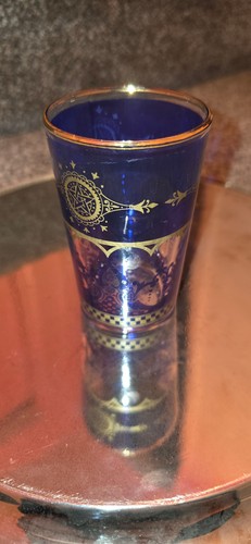 Moroccan style blue gold - style,