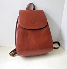 Faux Leather Mini Backpack