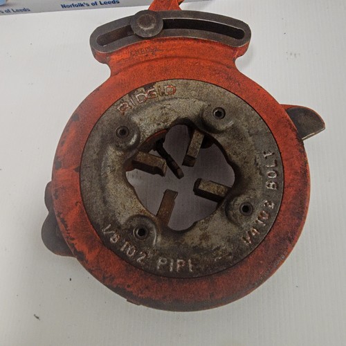 Ridgid 815a pipe threader - ridgid,