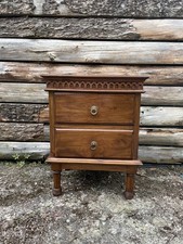High Quality Solid Wood Bedside Table with Drawers