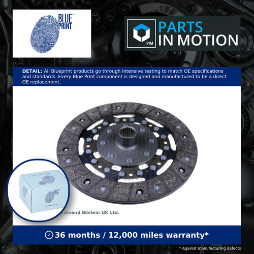 Clutch centre plate - centre, 225mm