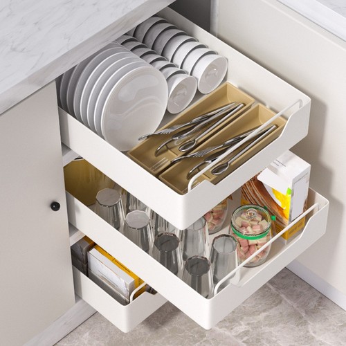 Pull out shelves cabinet - pull,