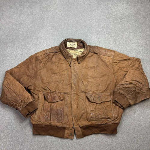 Leather flying jacket adult - leather,