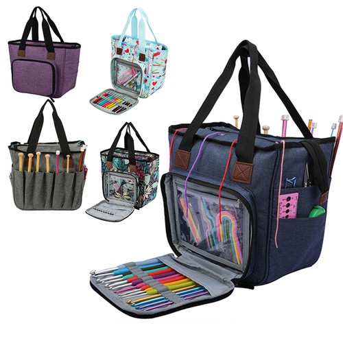 Knitting bag yarn - bag, tote