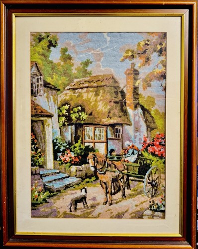 Vintage framed large - framed,