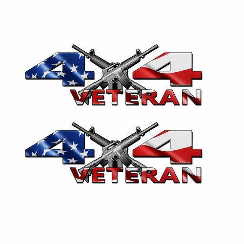 4x4 american flag veteran - 4x4, bed