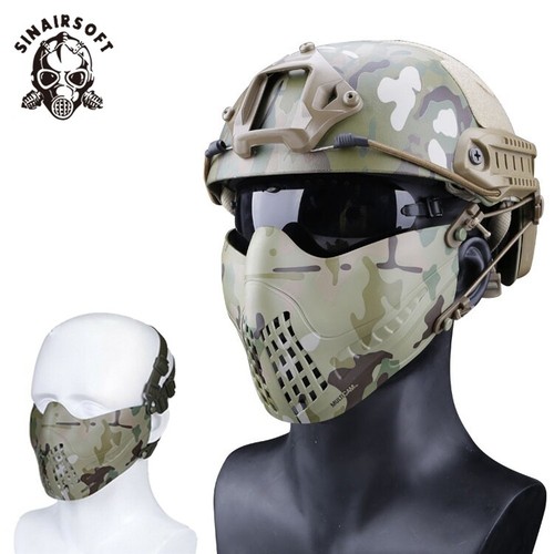 Tactical pilot half - pilot, mask