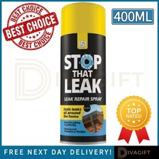 Leak repair spray gutter - leak,