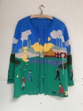 Vintage Hand Knit Cardigan LS