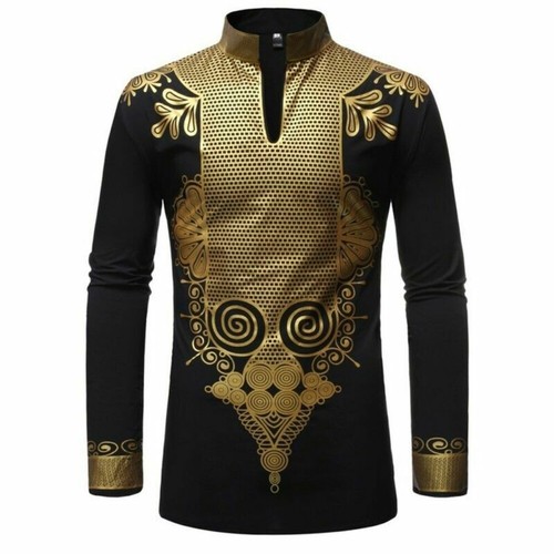 Men african dashiki - men's, luxury