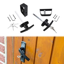 T Handle Shed Door Lock Kit