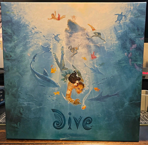 Sit down dive board game - sit, down!