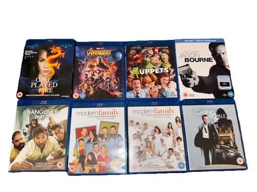Blu ray joblot bundle 8 - ray,