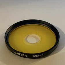 Hunter 49mm Centre Spot Mist Yellow Filter UK (No Case)