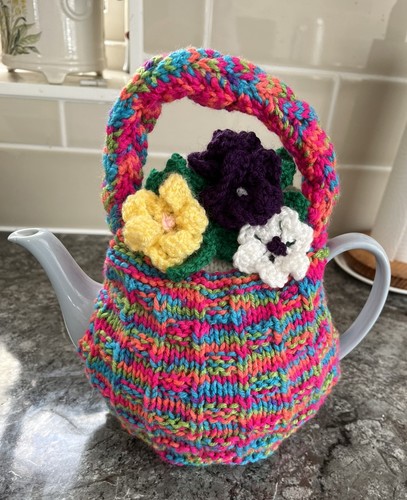 Hand knitted vintage style - hand,