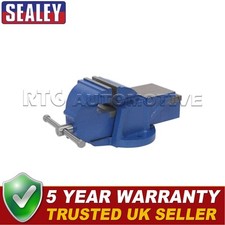 Sealey Professional Heavy-Duty Fixed Base Vice 100mm CV100XT
