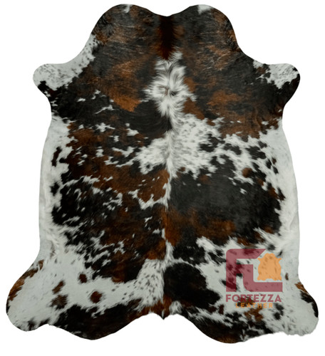 Cowhide rug original tricolor - cowhide,