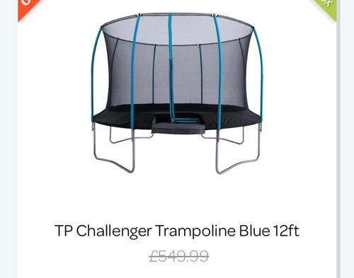 Challenger 12ft trampoline - 12ft,