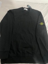 Stone Island Black Crewneck Jumper Men’s XL